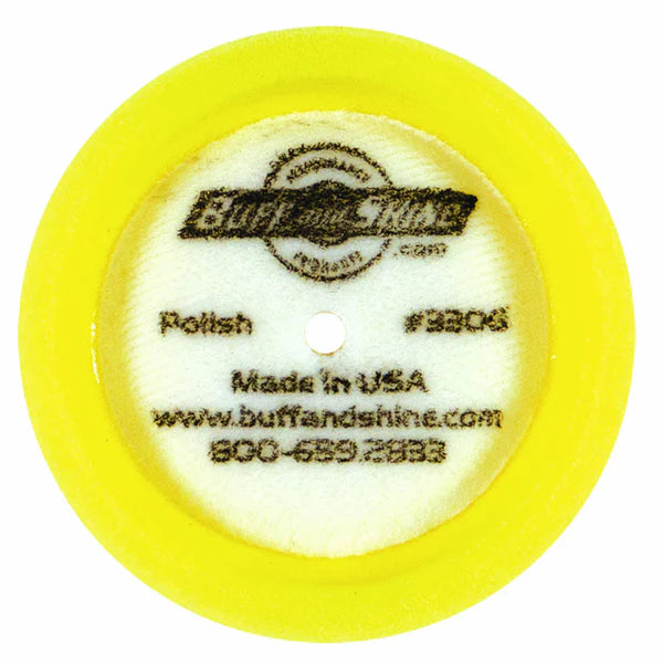 Buff & Shine 3" yellow foam pad **2 pack**
