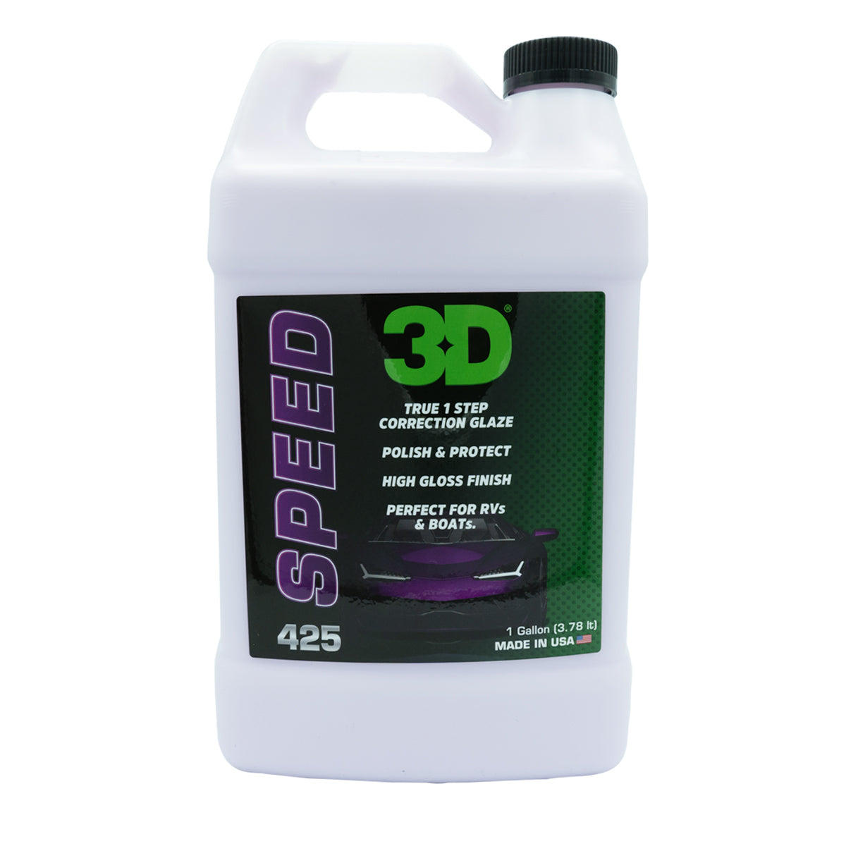 3D SPEED - All-In-One Polish & Wax Gallon