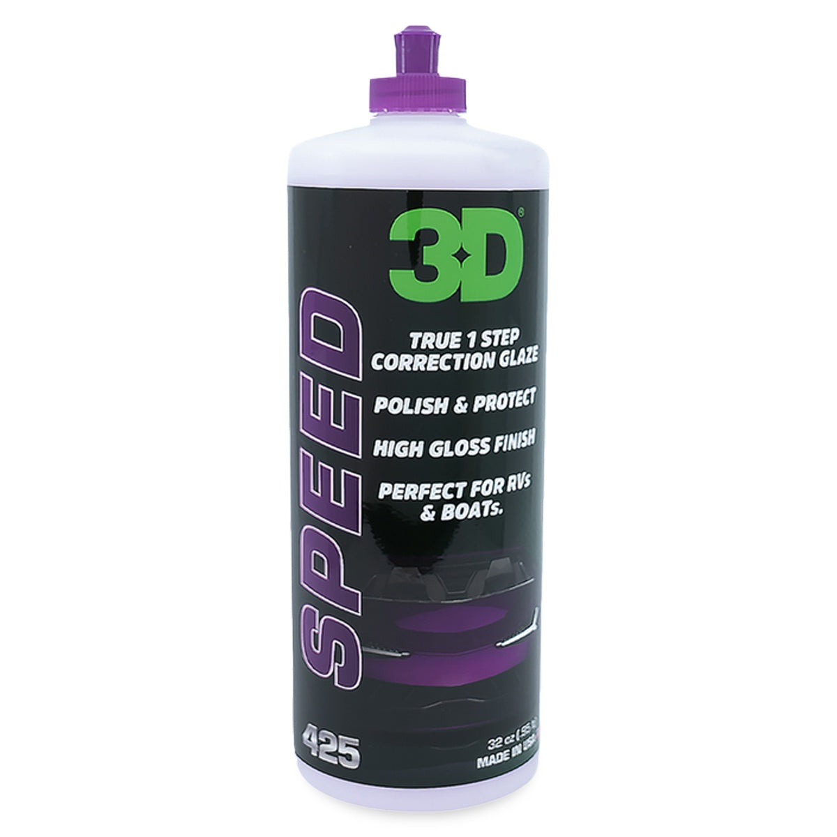 3D SPEED - All-In-One Polish & Wax 32oz