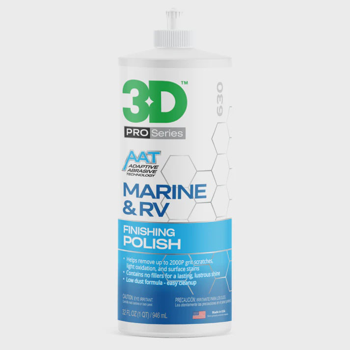 3D Marine & RV Finishing Polish 1 Liter