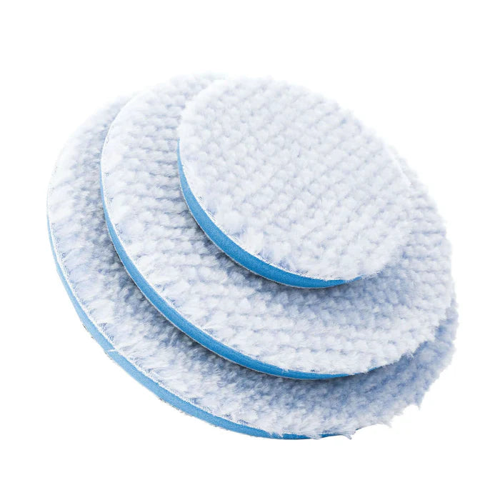 Buff & Shine Blue wool Pad 6"