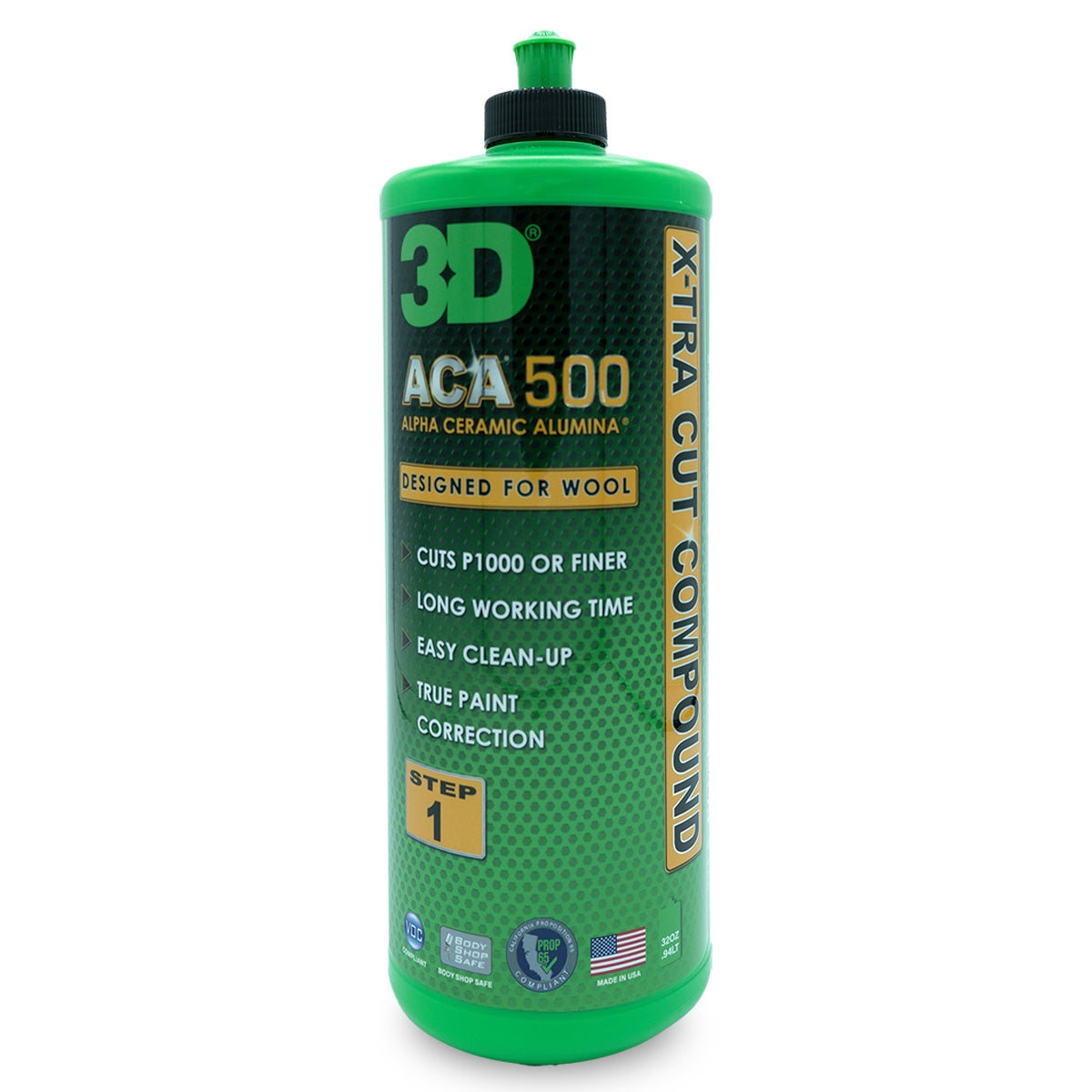 3D ACA 500 Extra Heavy Cutting Compound 32oz