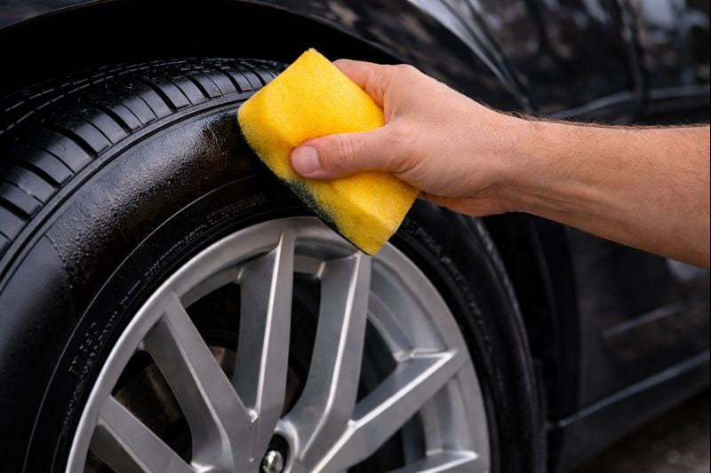Car Candy Professional Wheel & Tire Clean + Care System – Chocolate Thunder Cleaner + 007 Slingless Tire Dressing + Dilution & Sprayer Bundle