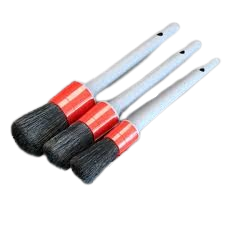 Hi-Tech 3 Piece Brush Kit Natural Boar Hair Bristle