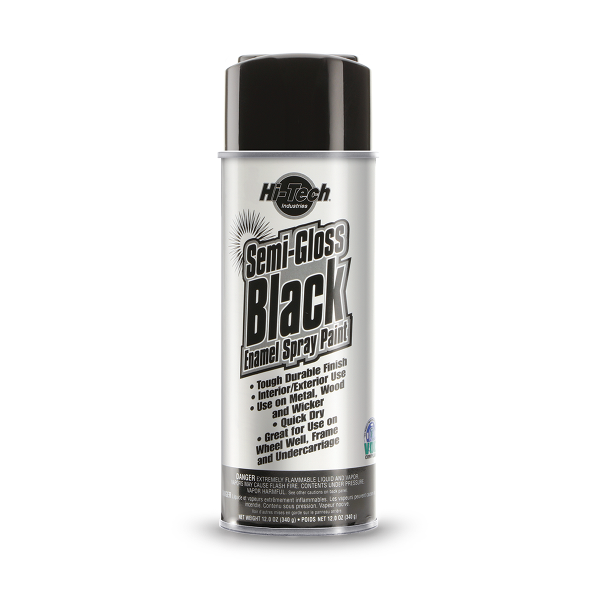Hi-Tech Semi-Gloss Black 12.9oz