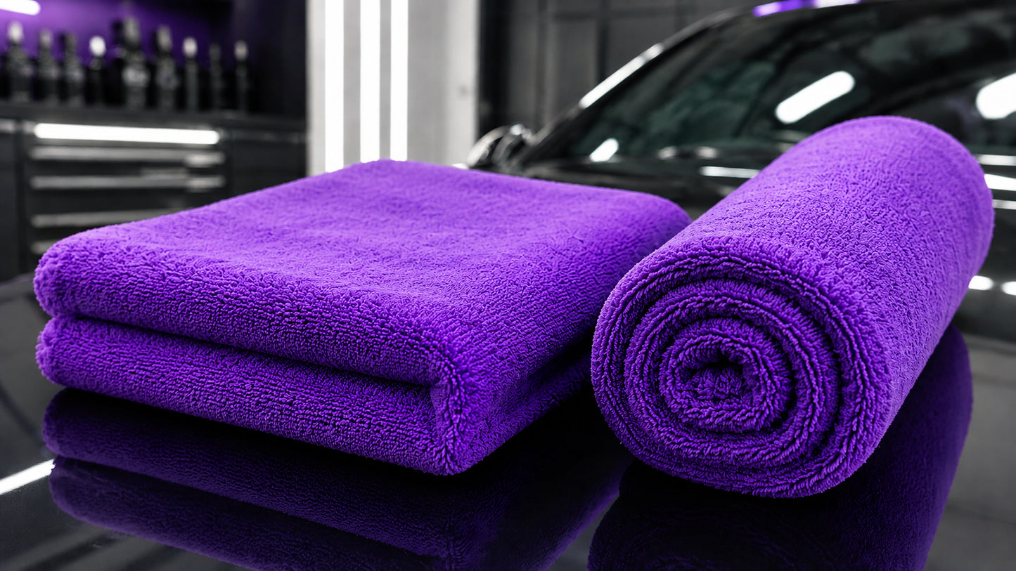 MDS Purple Drying Towel 1200 GSM 24x36