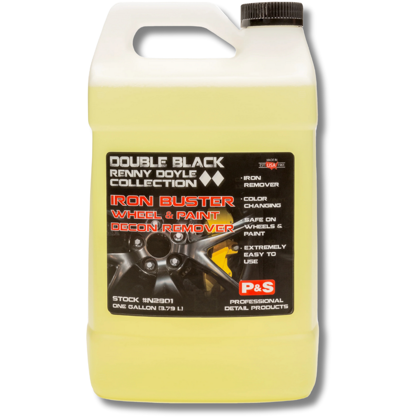 P&S Double Black Iron Buster Wheel & Paint Decon Remover Gal