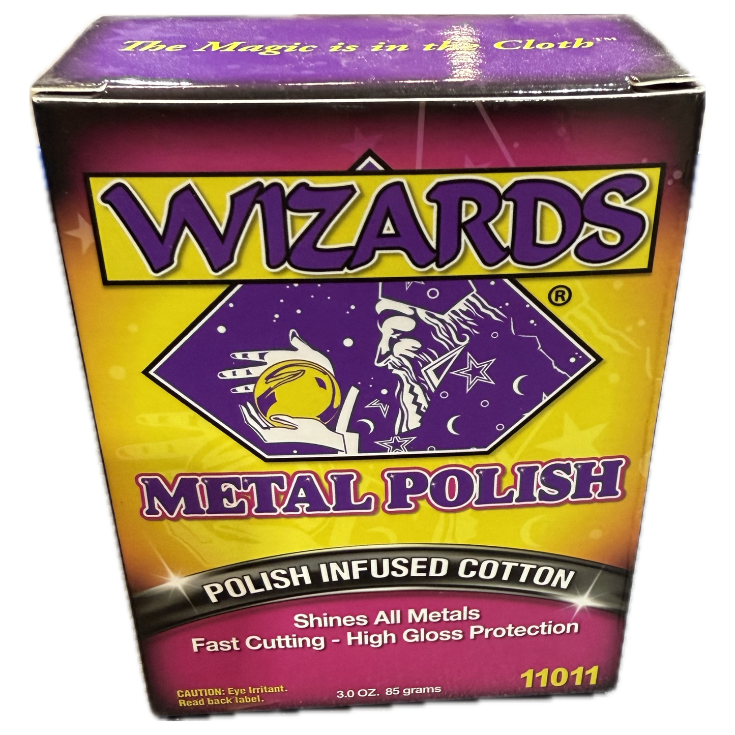 Wizards Metal Polish Treated Cotton Wad