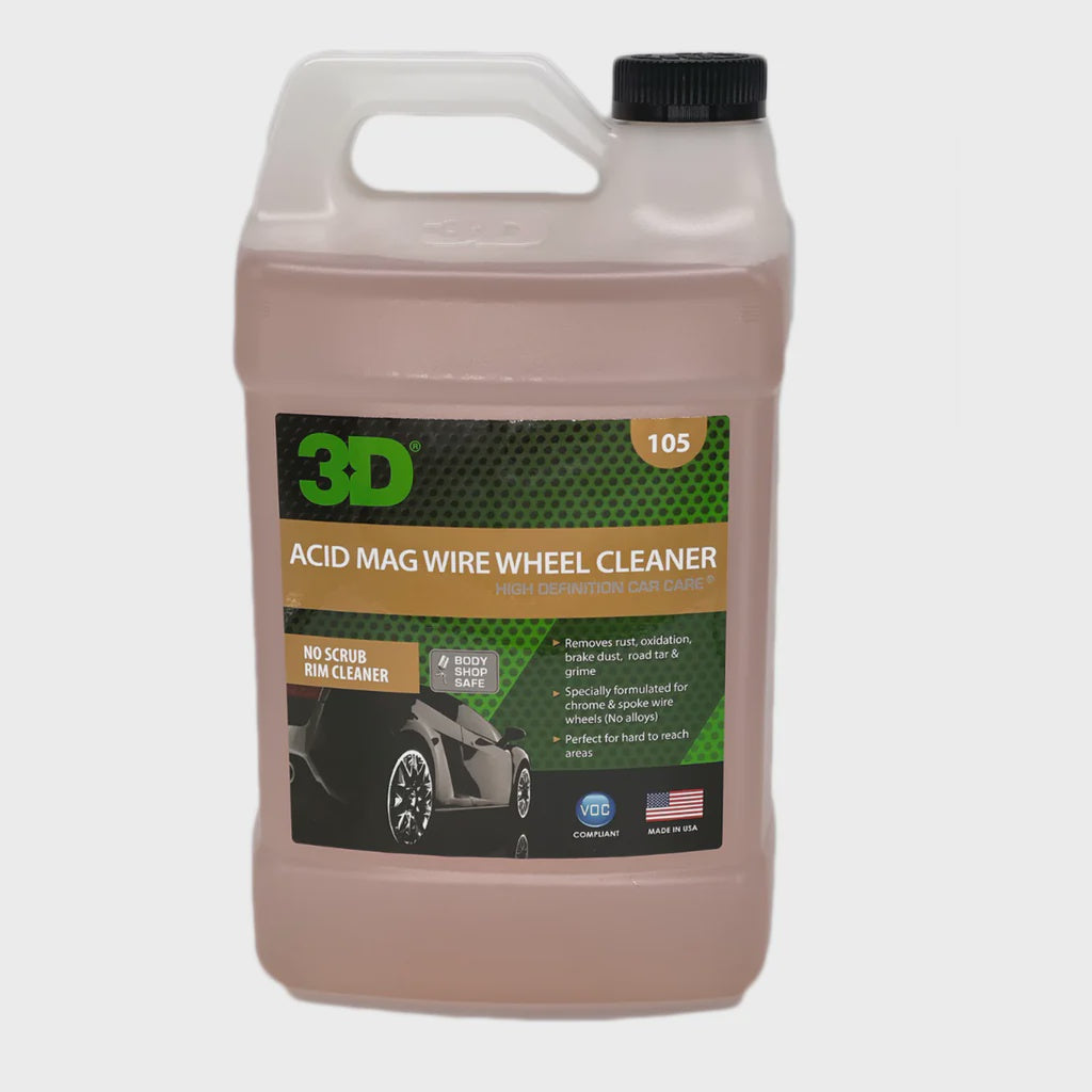 3D Acid Mag Wheel Cleaner 1 Gal