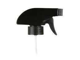 BLACK TRIGGER SPRAYERS, 28/400 FINISH, MIXOR-1 SPRAY/STREAM/OFF WITH A 9 1/4" DIP TUBE 1.3cc