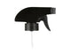 BLACK TRIGGER SPRAYERS, 28/400 FINISH, MIXOR-1 SPRAY/STREAM/OFF WITH A 9 1/4" DIP TUBE 1.3cc