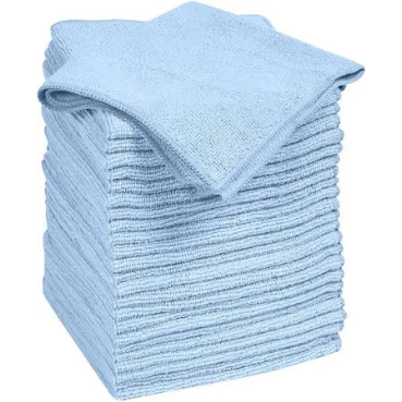Blue Microfiber towel 24 pack