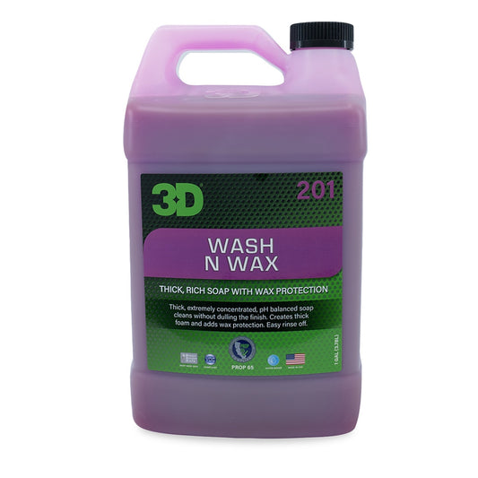3D Wash and Wax Gallon