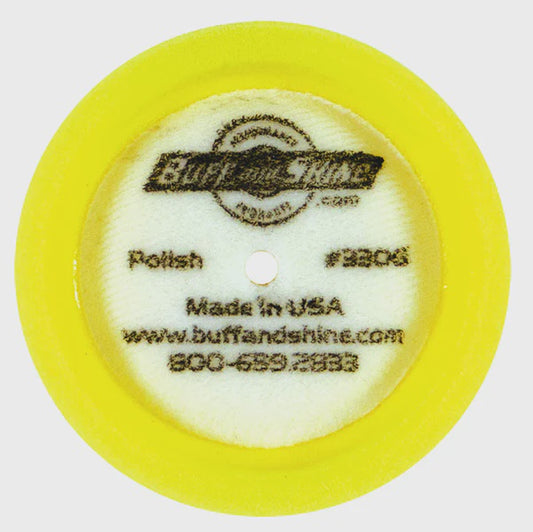 Buff & Shine 3" yellow foam  pad **2 pack**