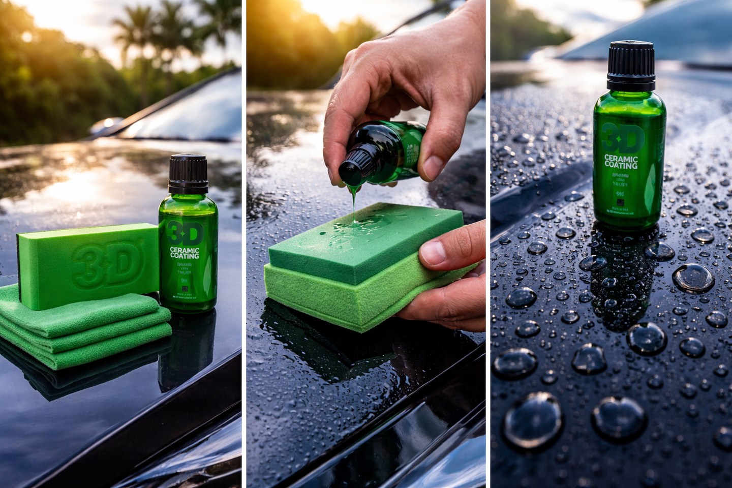 3d ceramic coating bottles