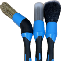 Blue Interchangeable Angled Brush Kit 3 Pack