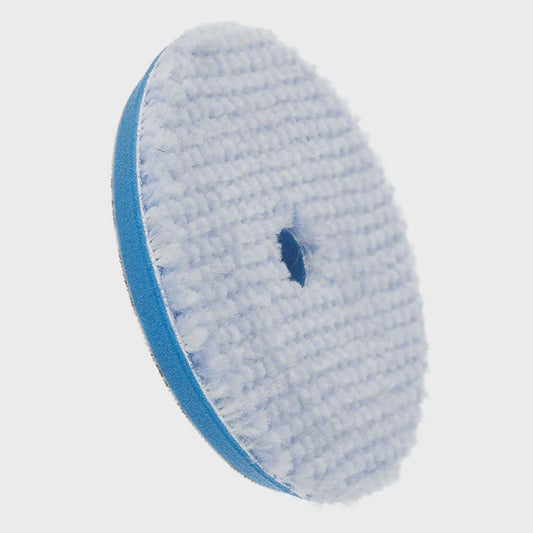 Buff & Shine Blue Wool Pad 5"