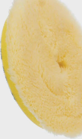 Buff & Shine Yellow Wool Pad 5"