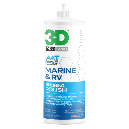 3D Marine & RV Finishing Polish 1 Liter