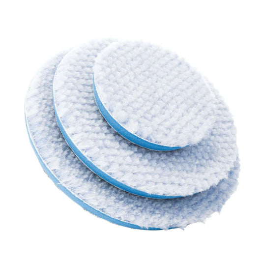 Buff & Shine Blue wool Pad 6"