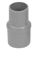 Hi-Tech Vac Hose SWIVEL CUFF 1 1/2" Gray