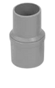 Hi-Tech Vac Hose SWIVEL CUFF 1 1/2" Gray