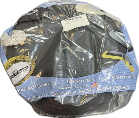 Buff & Shine 9" Black Foam Finishing Pad