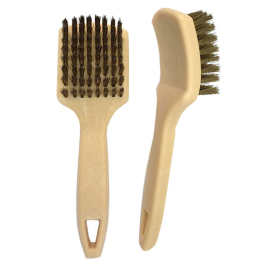 Brass Tire and Whitewall Brush