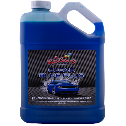 Car Candy Clear Blue Plus Glass Cleaner- 1 Gallon