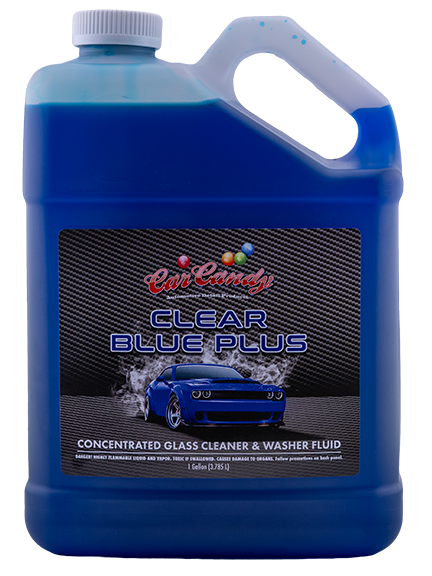 Car Candy Clear Blue Plus Glass Cleaner- 1 Gallon