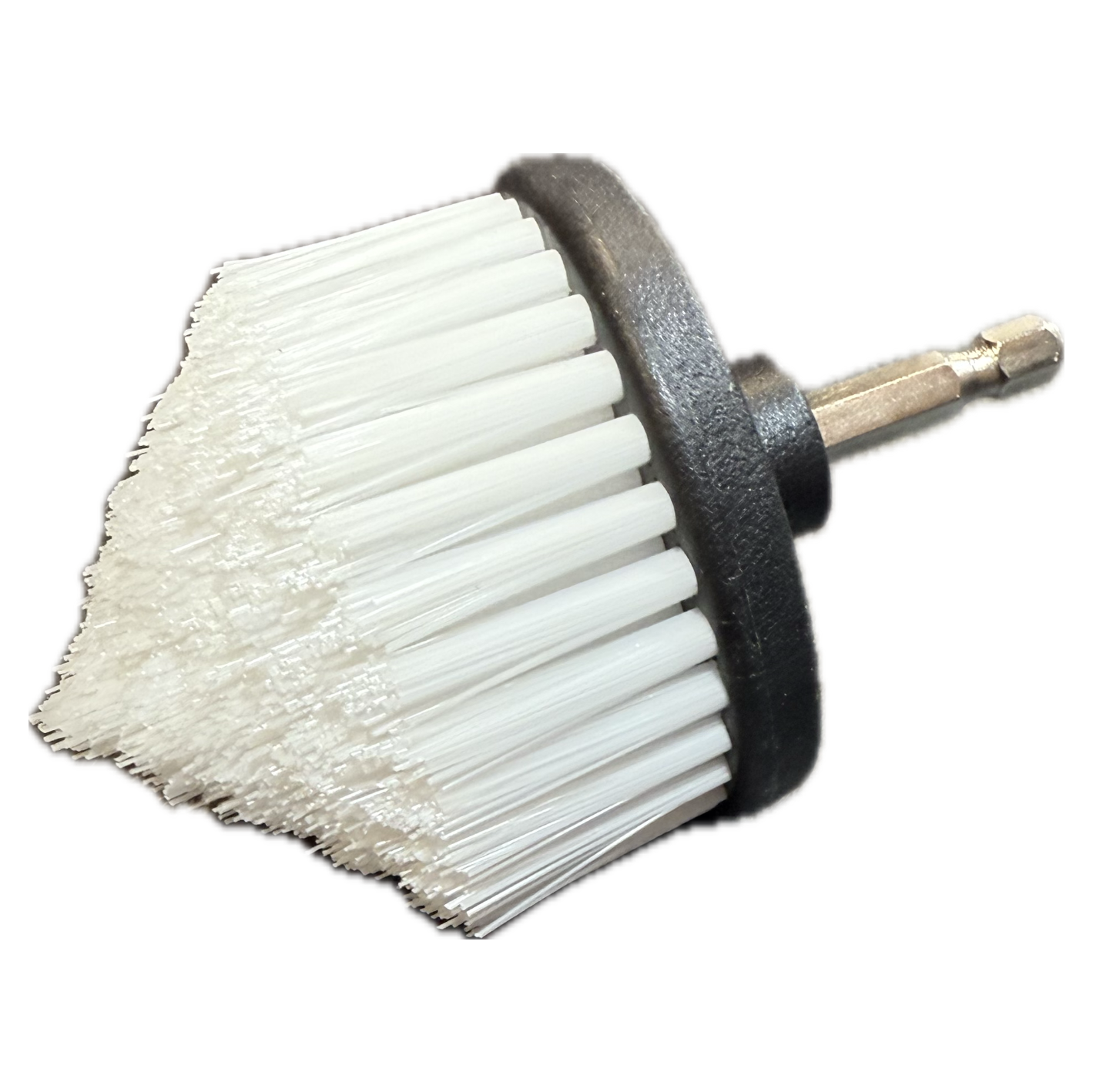 Drillbrush Cone Shaped 1/4" Quck Change Corner Soft White