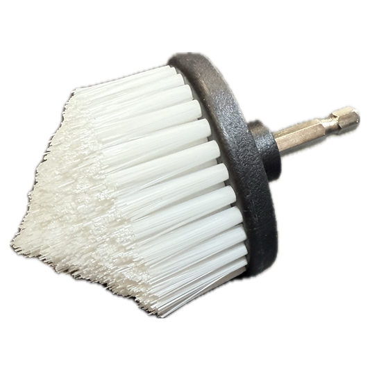 Drillbrush Cone Shaped 1/4" Quck Change Corner Soft White