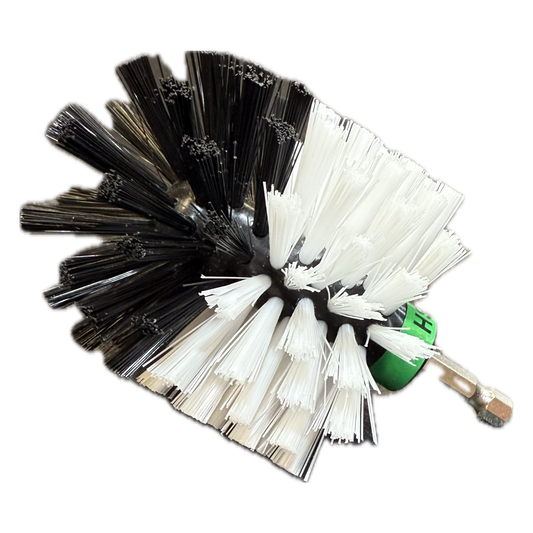 Drillbrush Original White Brush Soft Bristles Bullet Shaped