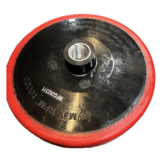 5" Backing Plate 5/8" Arbor