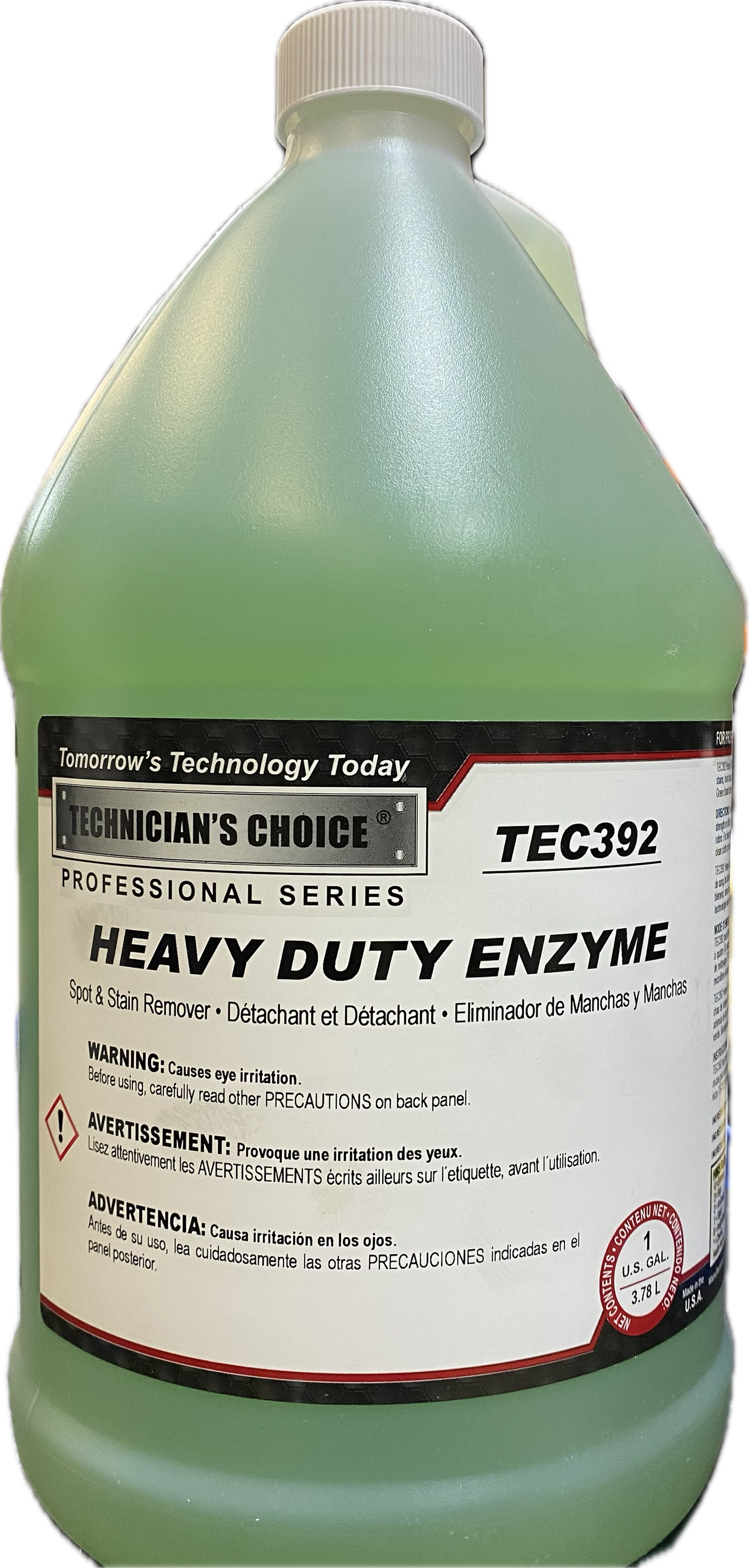 Technician's Choice Heavy Duty Enzyme Spot & Stain Remover Gallon