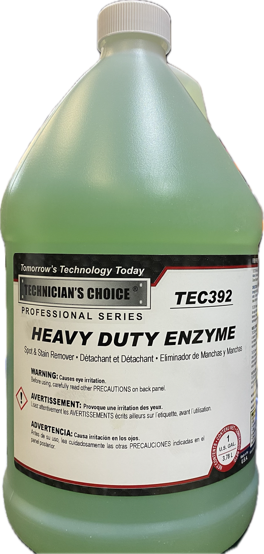Technician's Choice Heavy Duty Enzyme Spot & Stain Remover Gallon
