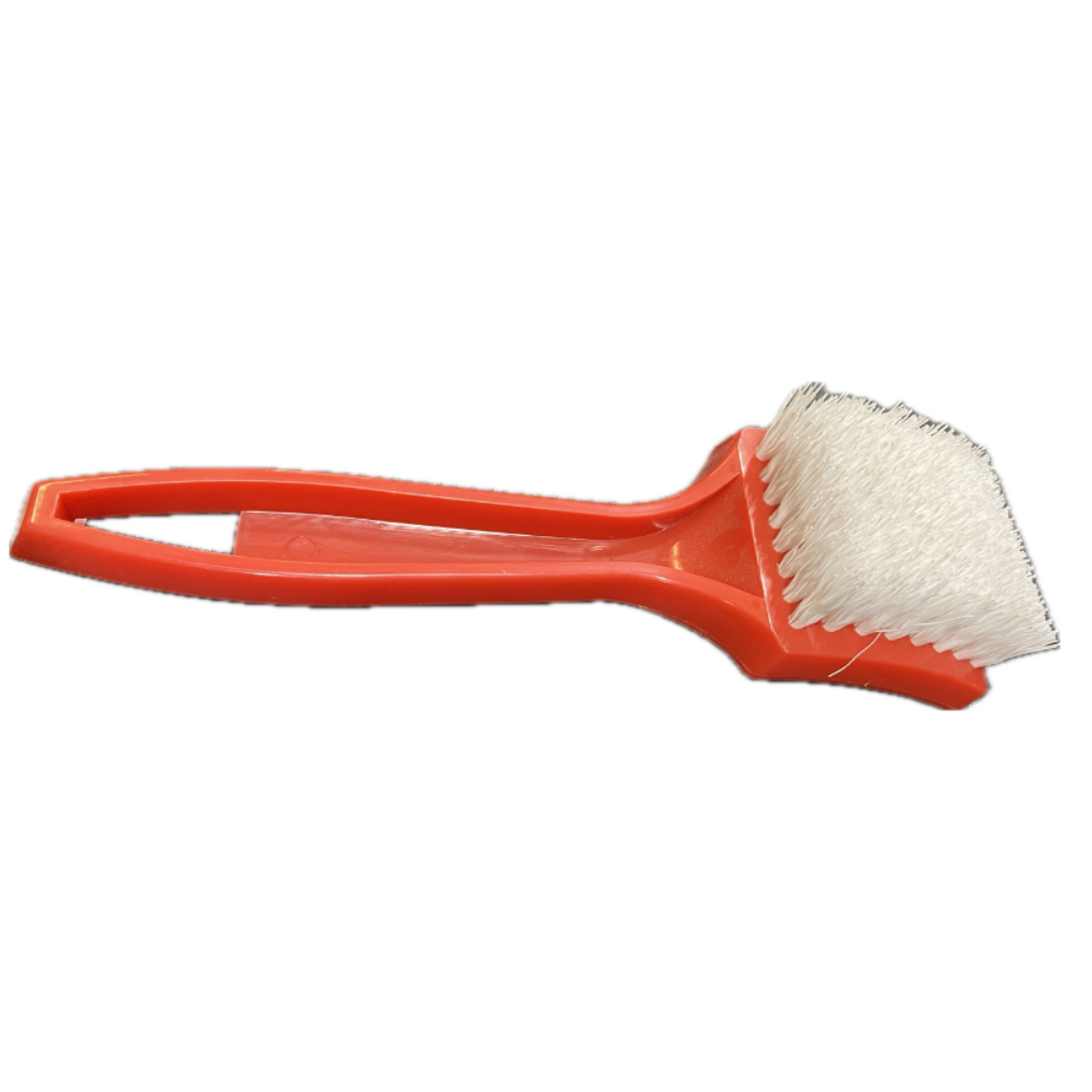 Hi-Tech Whitewall & tire Brush red/white bristle