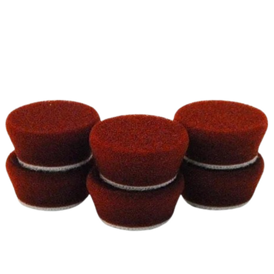 Buff and Shine Maroon Foam Pad 1" ***6 Pack***