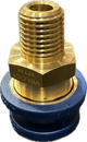 Quick Coupler MALE Insulated Brass, 1/4" MPT, 5000 Max PSI