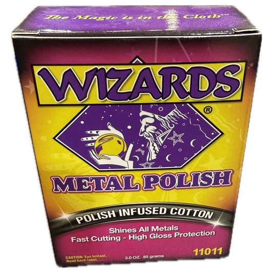 Wizards Metal Polish Treated Cotton Wad