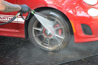 Car Candy Professional Wheel & Tire Clean + Care System – Chocolate Thunder Cleaner + 007 Slingless Tire Dressing + Dilution & Sprayer Bundle