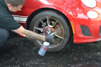 Car Candy Professional Wheel & Tire Clean + Care System – Chocolate Thunder Cleaner + 007 Slingless Tire Dressing + Dilution & Sprayer Bundle