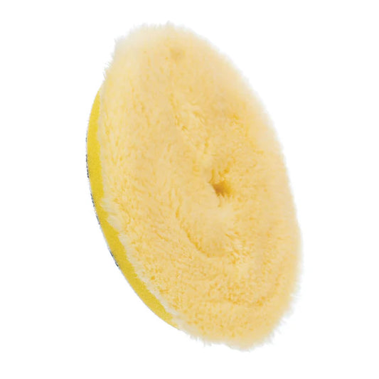 Buff & Shine Yellow Wool Pad 6"